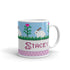 Bunny Mug with Flowers